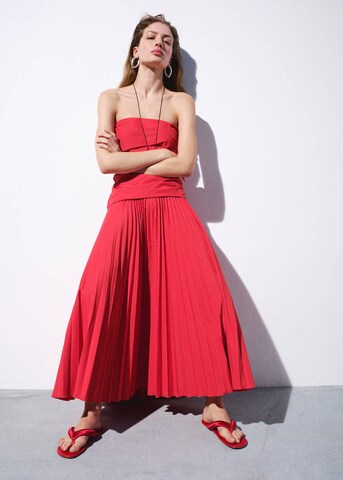 MANGO T-Bar Sandals 'Nati' in Red