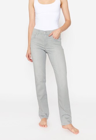 Angels Slimfit Jeans 'Cici' in Grijs: voorkant