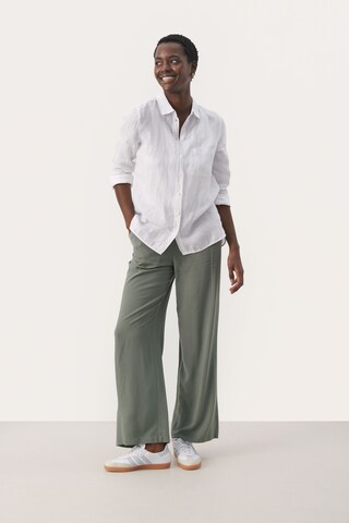 Part Two regular Bukser 'Pannae' i grøn