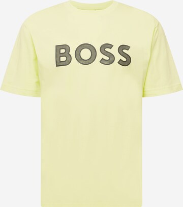 BOSS Green Shirt 'Teeos' in Green: front