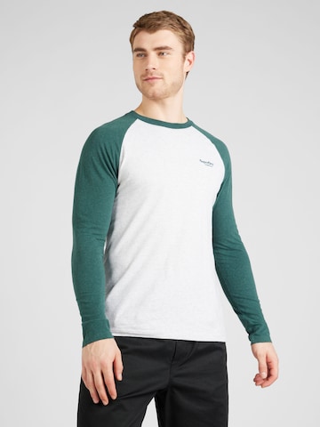 Superdry Shirt 'Essential' in Grau: predná strana