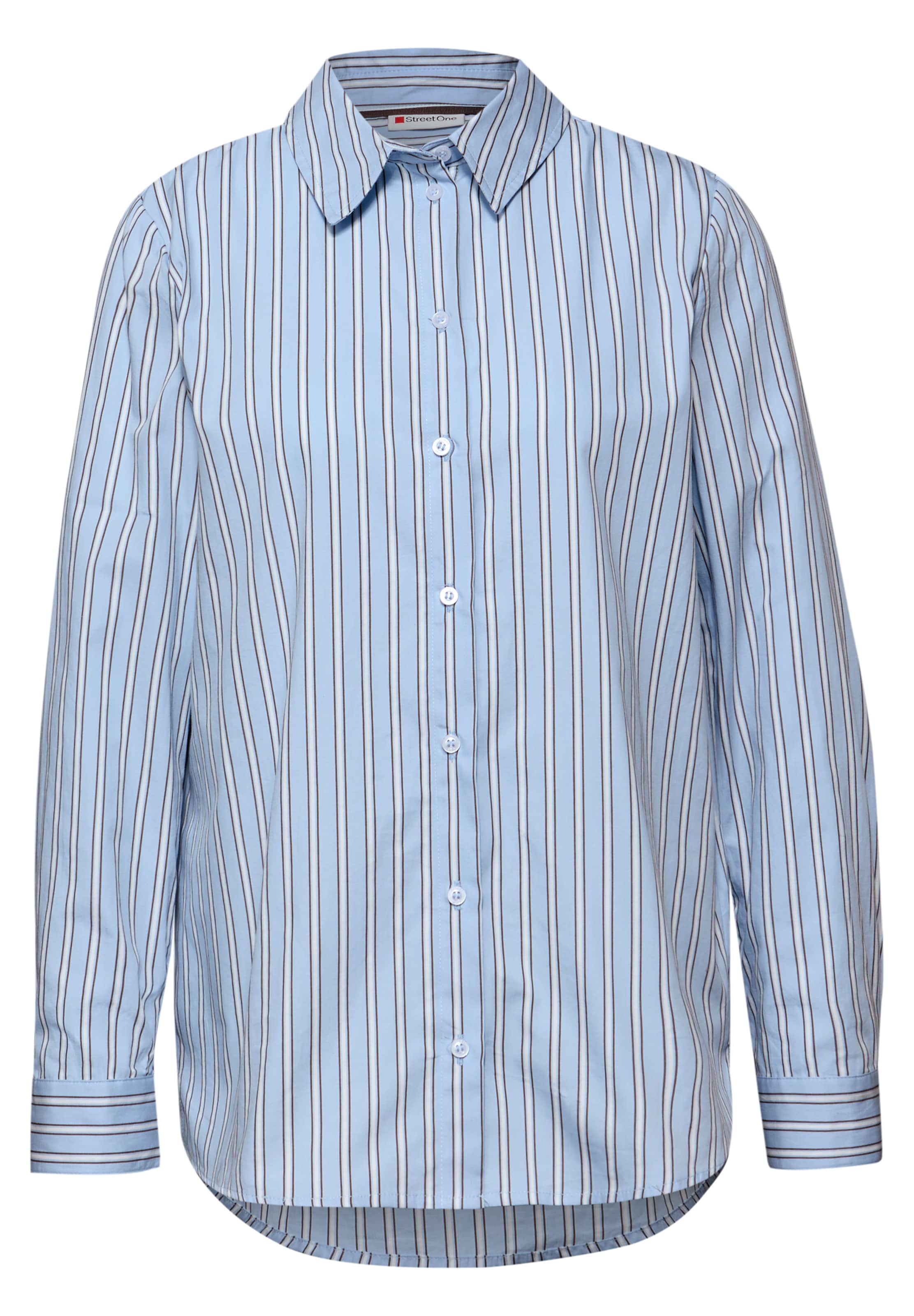 STREET ONE Blouse in Blue: front