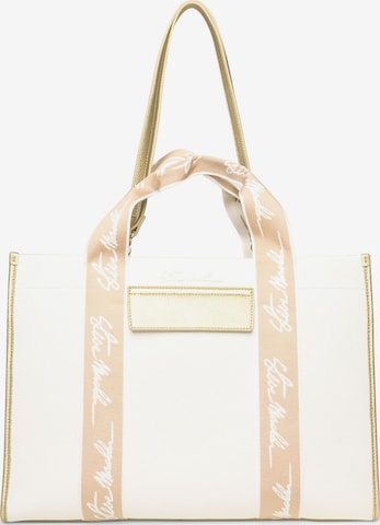 Borsa a mano di STEVE MADDEN in bianco: frontale