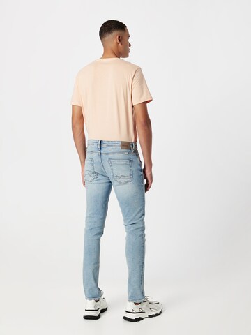 BLEND Slimfit Jeans i blå