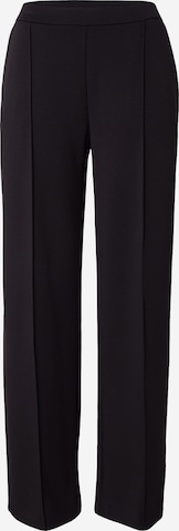 Loosefit Pantalon à plis 'Melane' OPUS en noir : devant