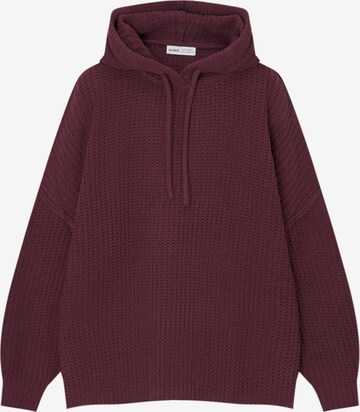 Pull&Bear Pullover in Rot: predná strana