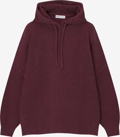 Pullover Pull&Bear di colore rosso vino, Visualizzazione prodotti