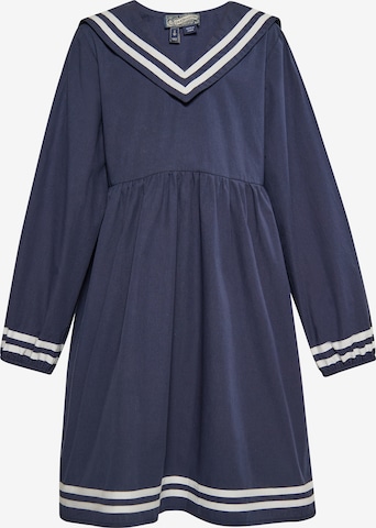 DreiMaster Vintage Kleid in Blau: predná strana