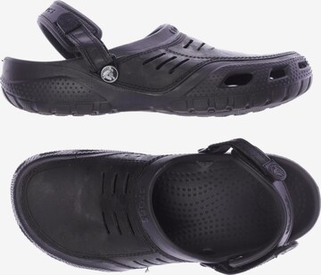 Crocs Sandalen 43,5 in Schwarz: predná strana