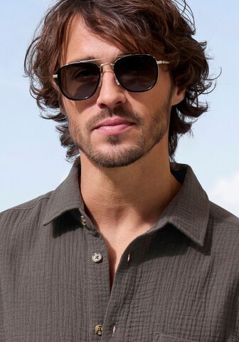 BEACH TIME Regular Fit Hemd in Grau