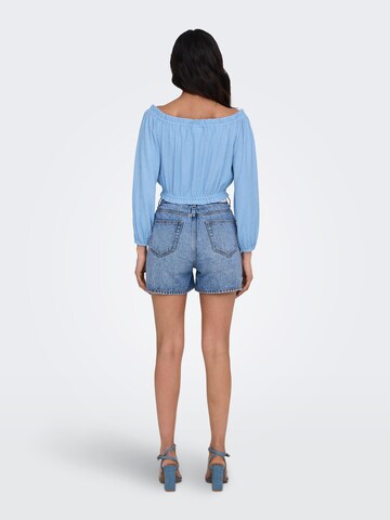 JDY Blouse 'Hannah' in Blue