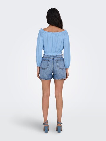 JDY Bluse 'Hannah' in Blau