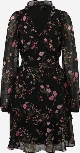 Vero Moda Tall Kleid 'ROSA' in grün / pink / schwarz, Produktansicht