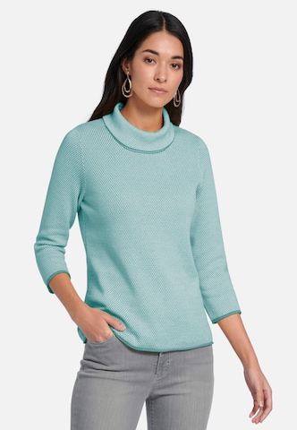 Peter Hahn 3/4 Arm-Pullover in Blau: predná strana