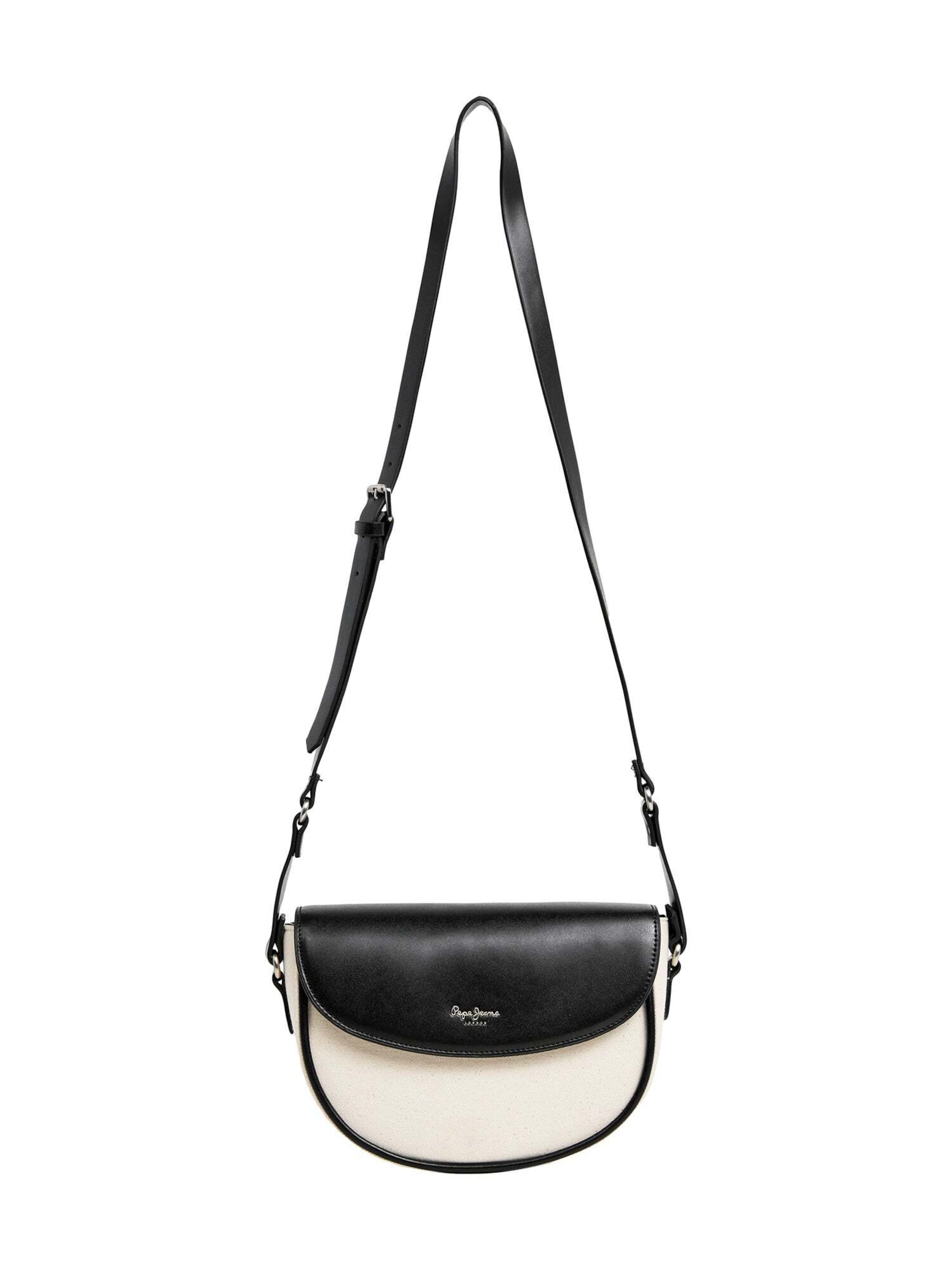 Pepe Jeans Schultertasche in Schwarz