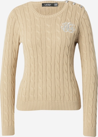 Lauren Ralph Lauren Trui in Beige: voorkant