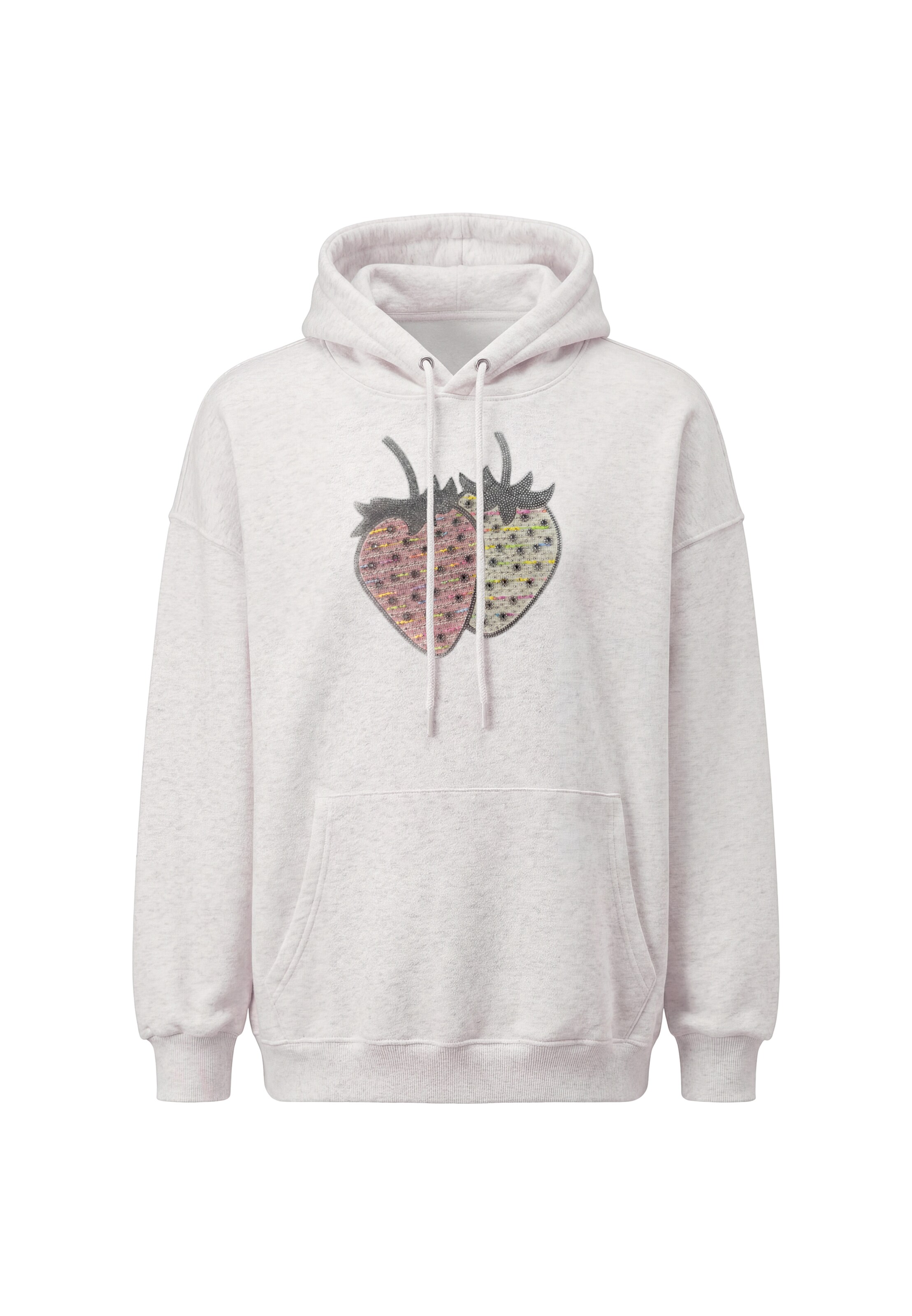 Sweat-shirt MYMO en blanc : devant