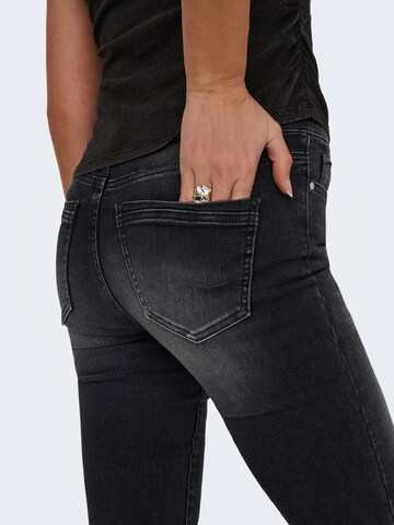 ONLY Slimfit Τζιν 'ONLWAUW' σε μαύρο
