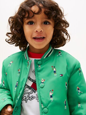 TOMMY HILFIGER Átmeneti dzseki - zöld