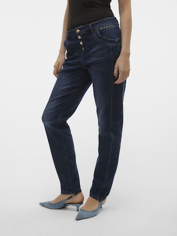 VERO MODA Regular Jeans 'Mine' in Blauw