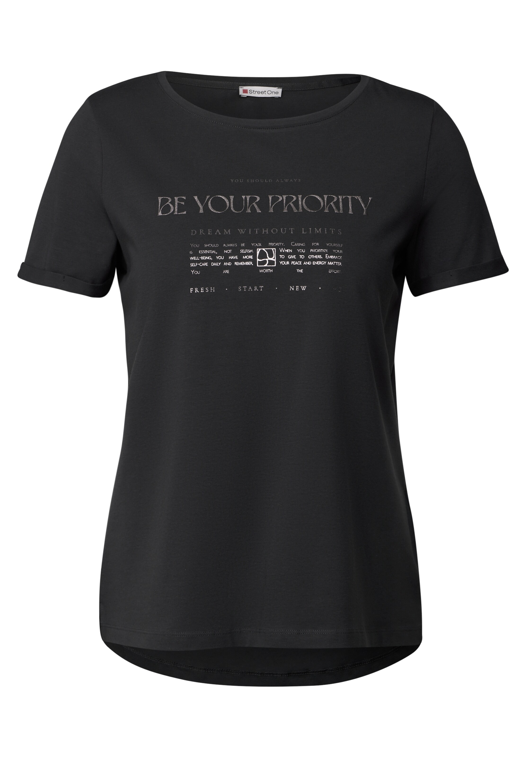 STREET ONE Shirt in Grey: front
