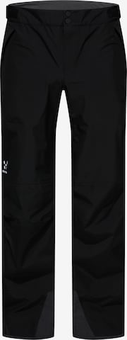 Haglöfs Regular Outdoor Pants 'Alpine GTX' in Black: front