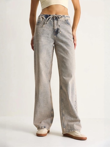 Wide leg Pantaloni 'Hose' di Bianco Lucci in grigio