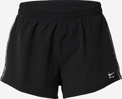 NIKE Calças de desporto em cinzento / preto / branco, Vista do produto