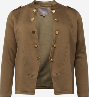 ONLY Carmakoma Blazer 'NETTE' in Green: front