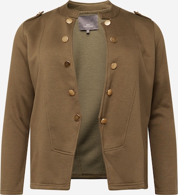 ONLY Carmakoma Blazer 'NETTE' in Green: front