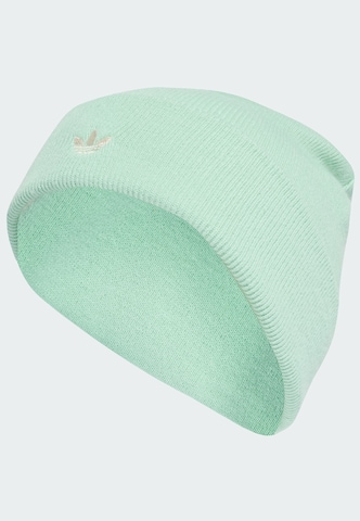 ADIDAS ORIGINALS Beanie 'Adicolor Classic' in Green: front