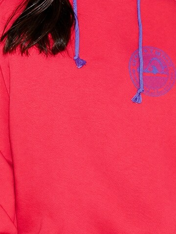 Sweat-shirt Ethiquet en rose