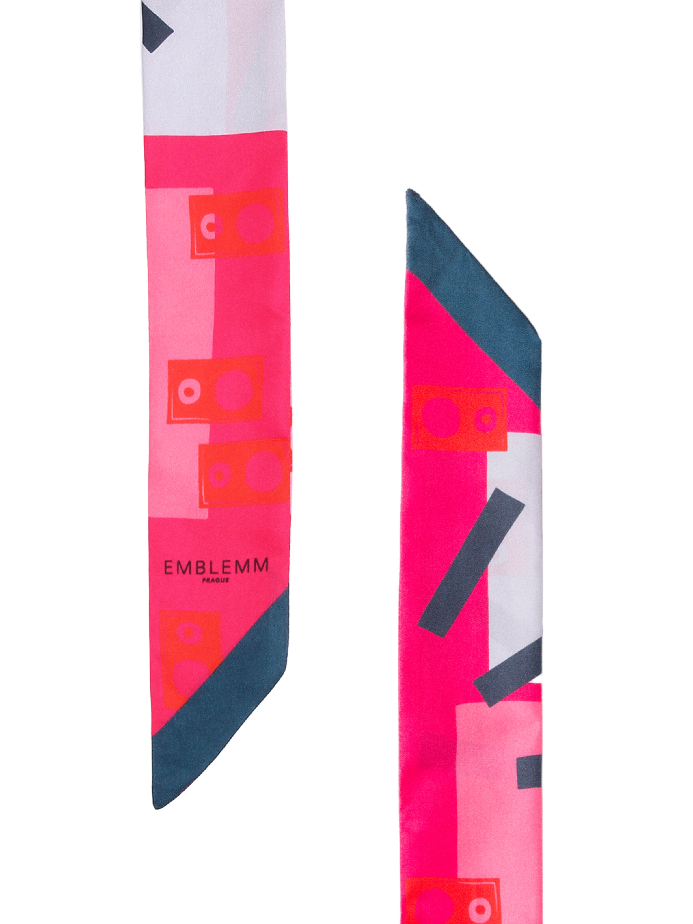 Sciarpa 'Soundwave' di EMBLEMM in rosa