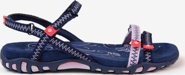 Sandales de randonnée Izas en violet : devant