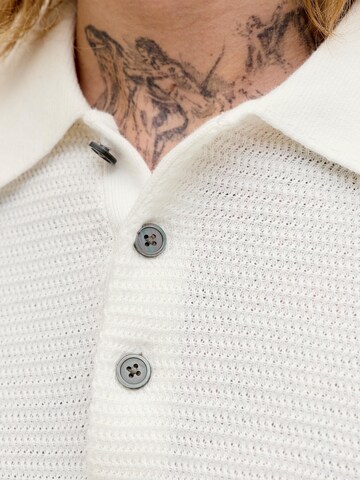 JACK & JONES Shirt 'Bluriley'‌‌‌‌‌‌ in Weiß