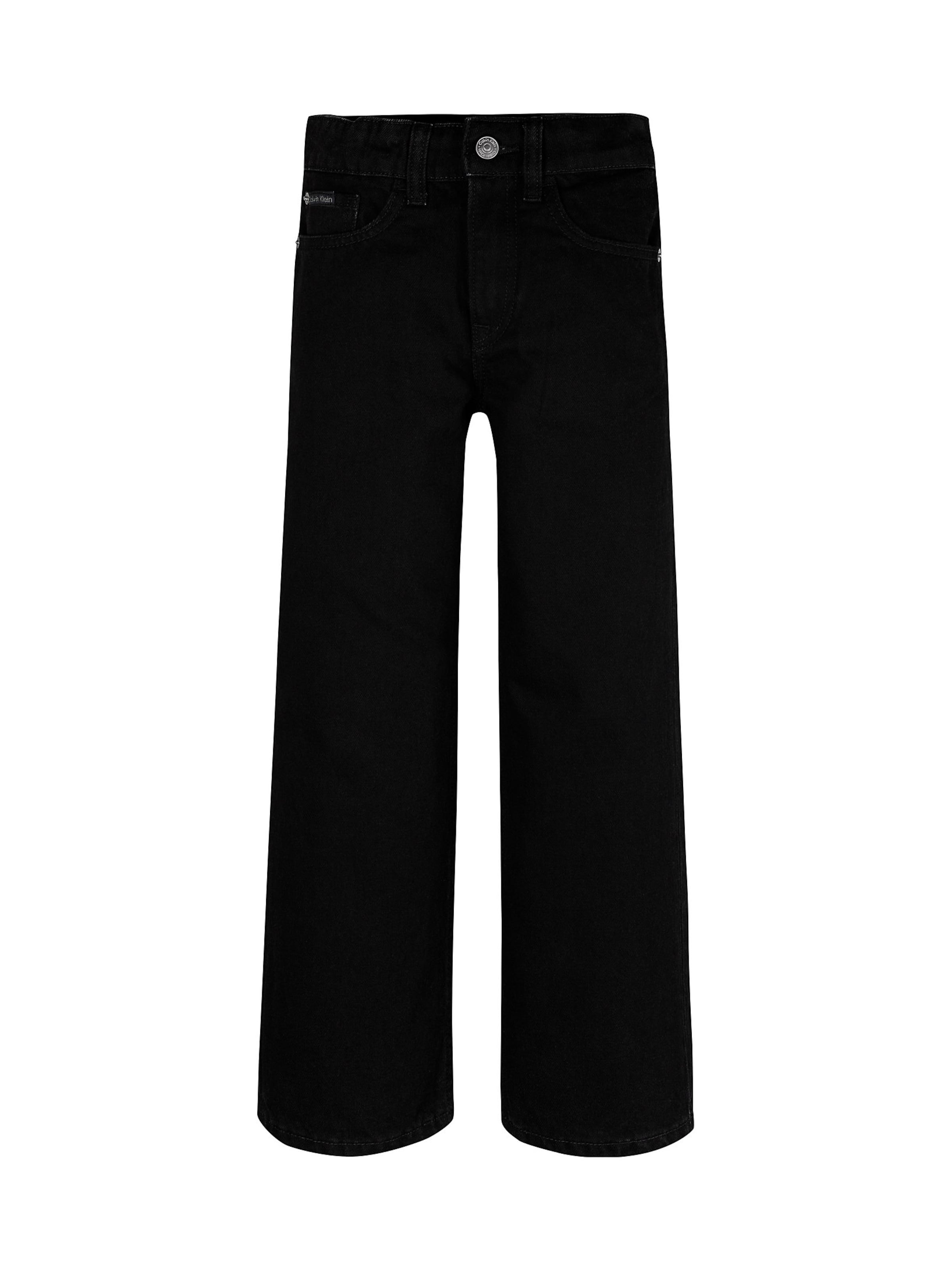 Largi Jeans de la Calvin Klein Jeans pe negru: față