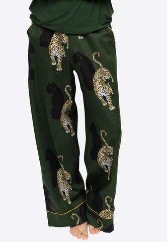 Cyberjammies Pajama Pants 'Olive' in Green: front
