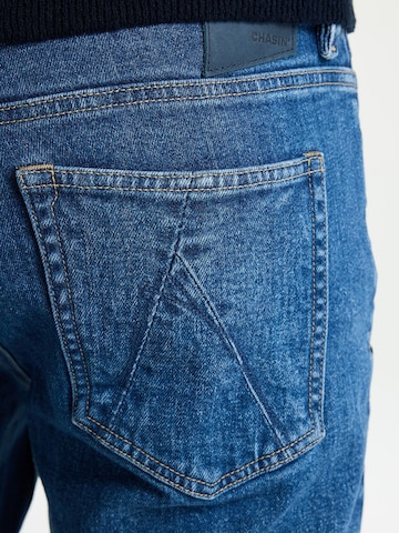 CHASIN' Regular Jeans ' Tavon Core ' in Blue