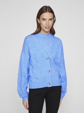 Cardigan 'VIRIL' VILA en bleu : devant