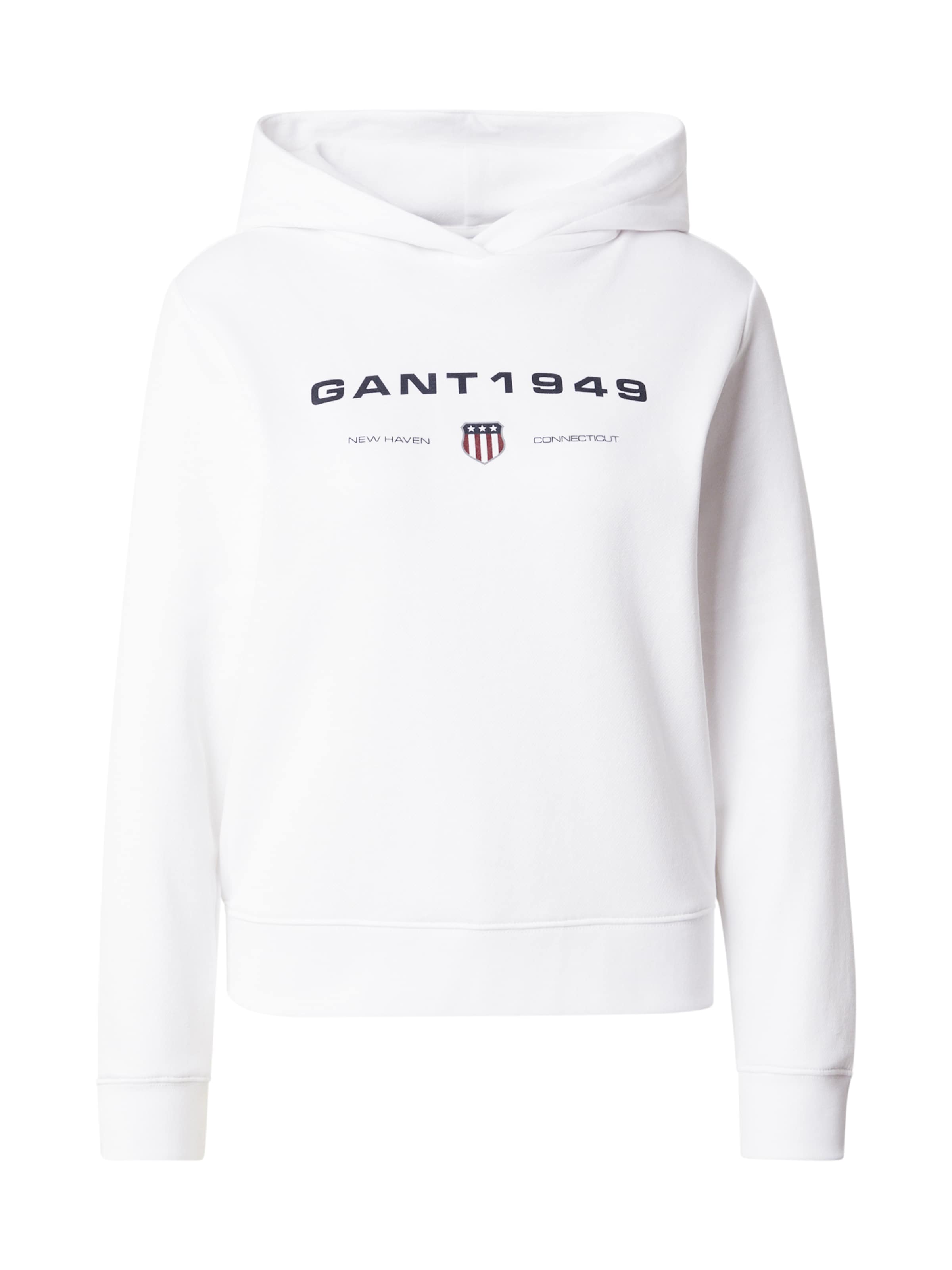 GANT Mikina - Biela: predná strana