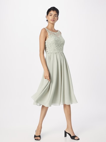 Robe de cocktail Laona en vert