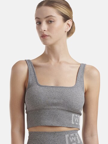 Bustier Soutien-gorge ' Shaping Athleisure ' Wolford en gris : devant