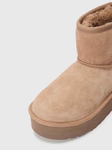 UGG Snowboots 'CLASSIC MINI' i brun