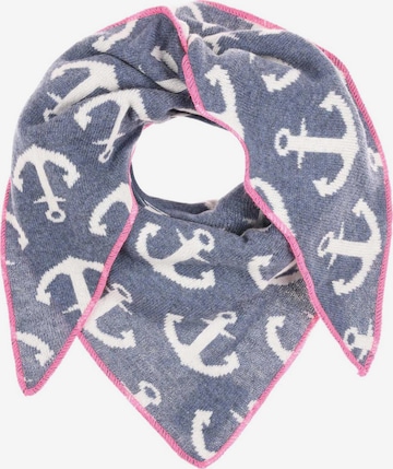 Zwillingsherz Chusta w kolorze niebieski: przód