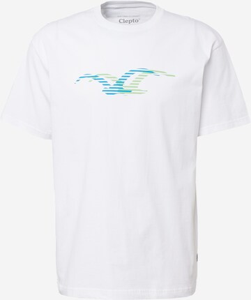 Cleptomanicx Shirt in White: front