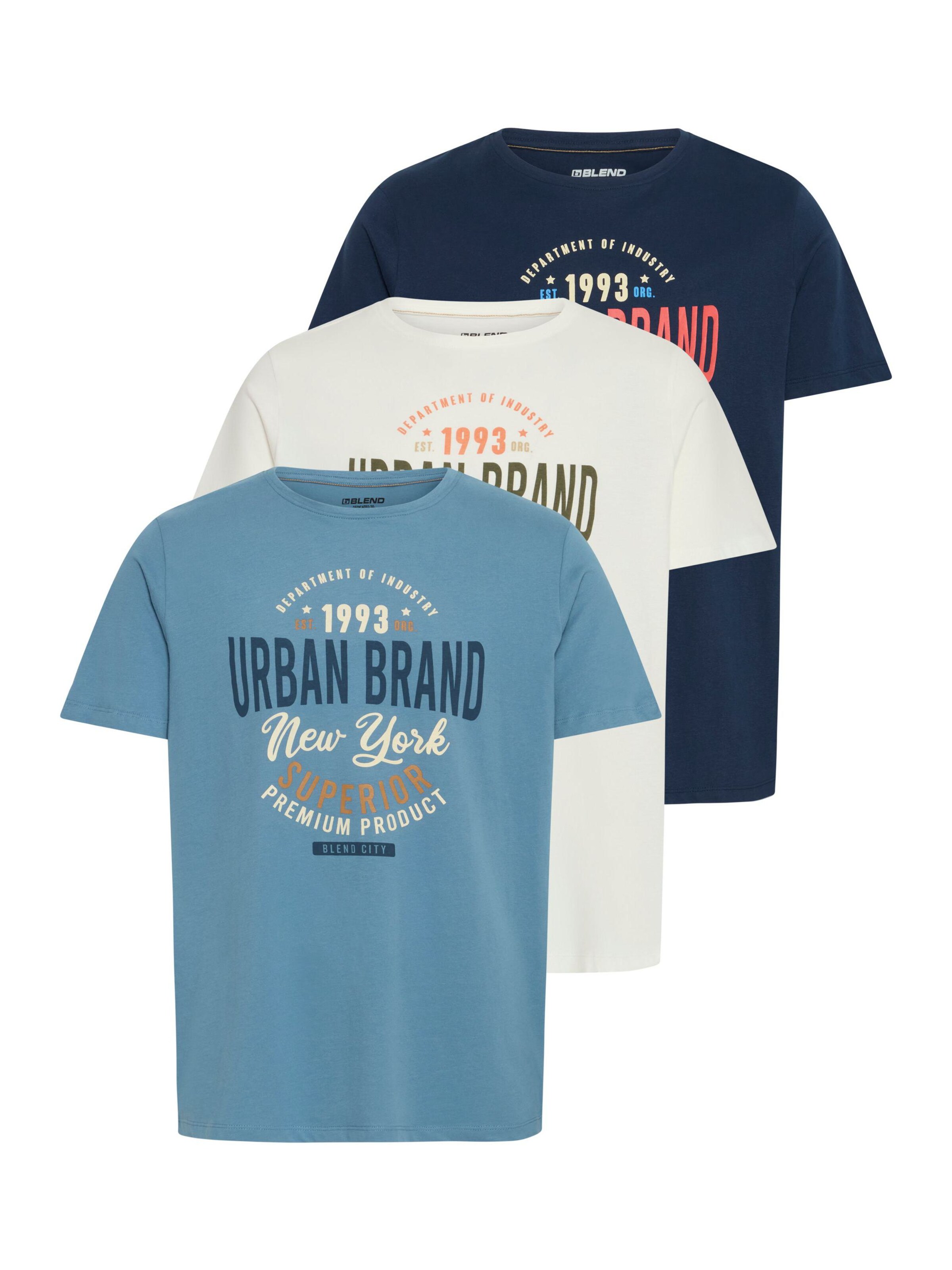 BLEND Shirt 'BHJARBIN' in Beige: voorkant