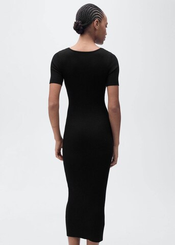 MANGO Dress 'Nenufar' in Black
