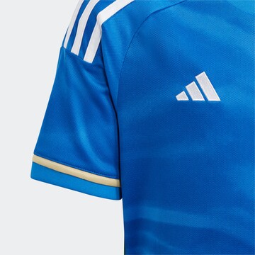 ADIDAS PERFORMANCE - Camisa funcionais 'Italien 23' em azul