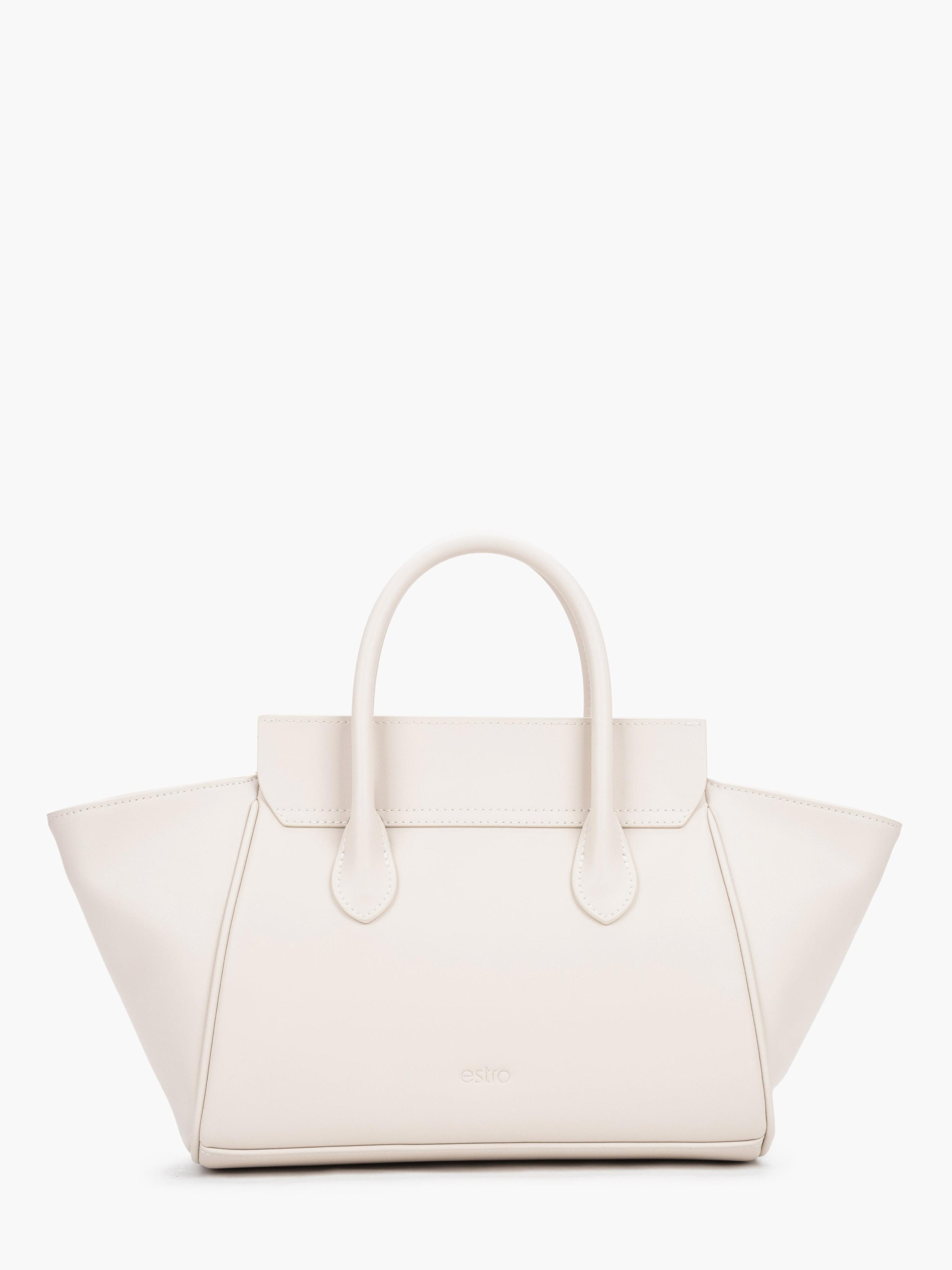 Borsa a mano '999026' di Estro in beige: frontale