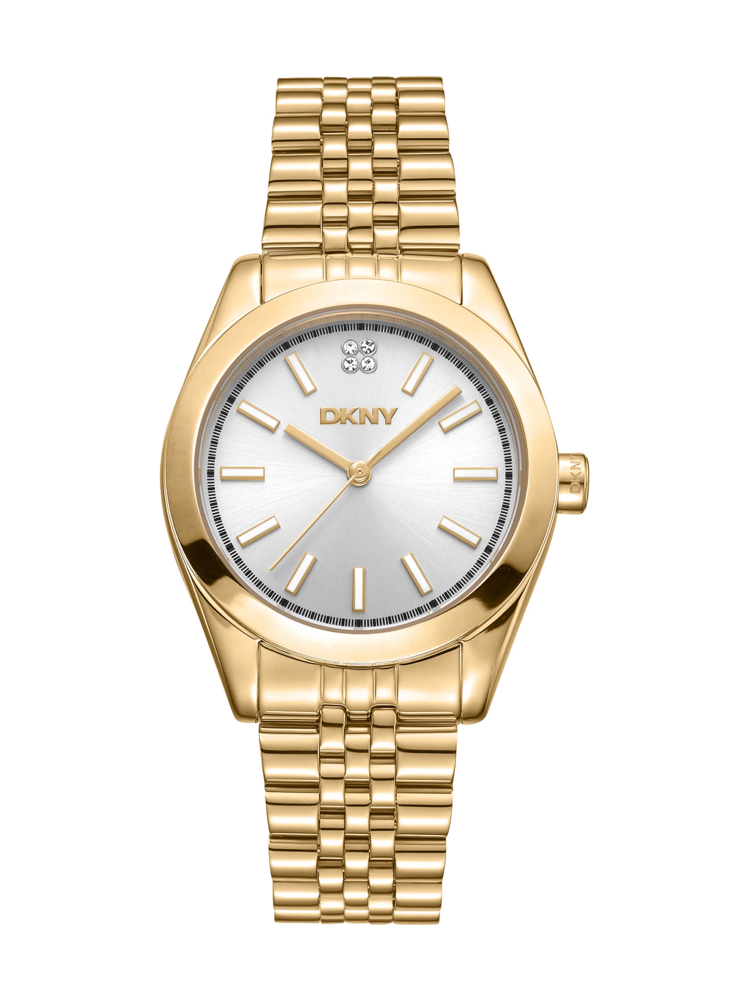 DKNY Analog klocka 'Nolita Midi' i guld: framsida